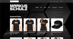 Desktop Screenshot of markusschulzstore.com